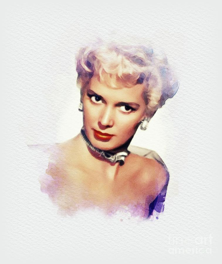 Beverly Michaels, Movie Legend Painting by Esoterica Art Agency - Fine ...