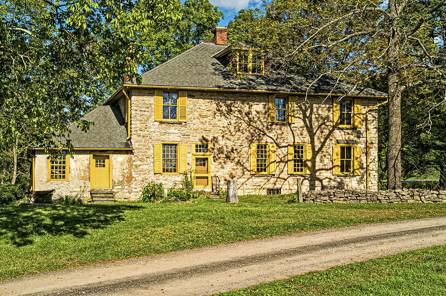 Bevier House, Marbletown, New York Photograph by Mark Summerfield ...