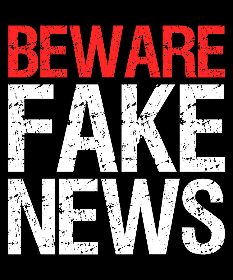 Beware Fake News Digital Art by Flippin Sweet Gear