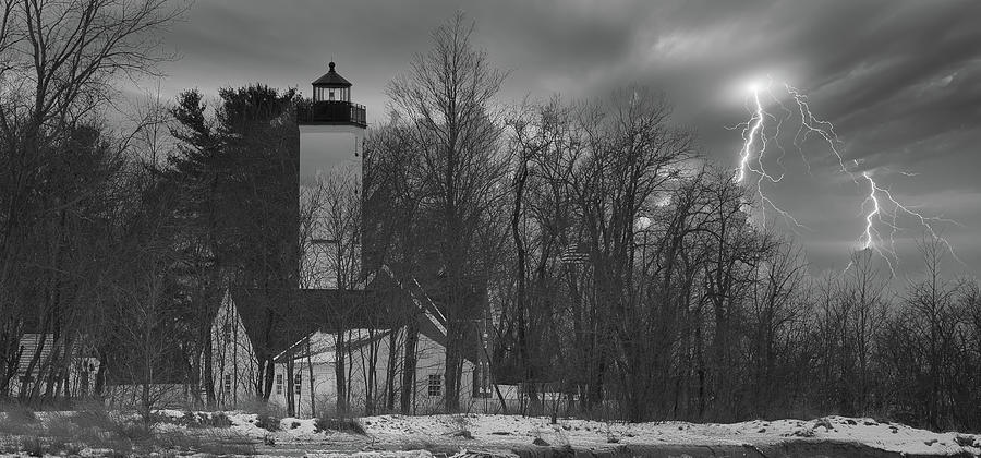 Beware Spooky Lighthouse Photograph by Scott Burd