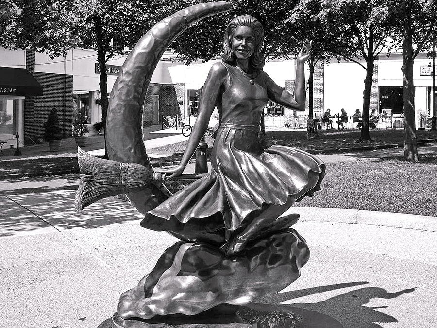 Bewitched Statue in Salem, Massachusetts Photograph by Lyuba Filatova