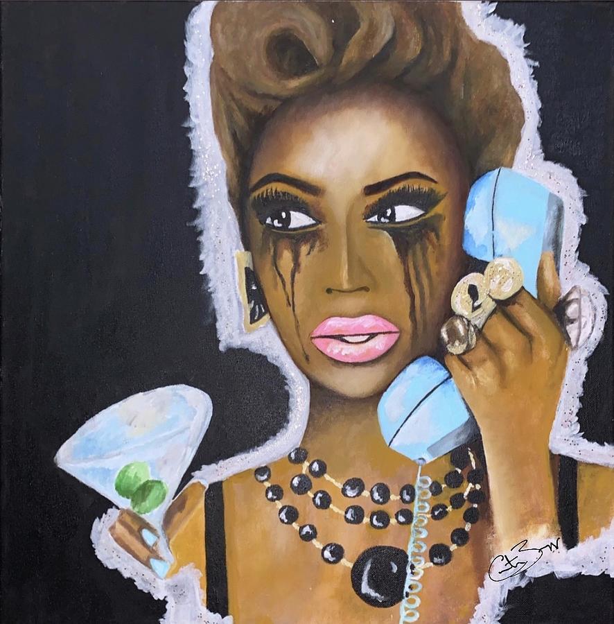 Bey Painting by Courtney Briggs