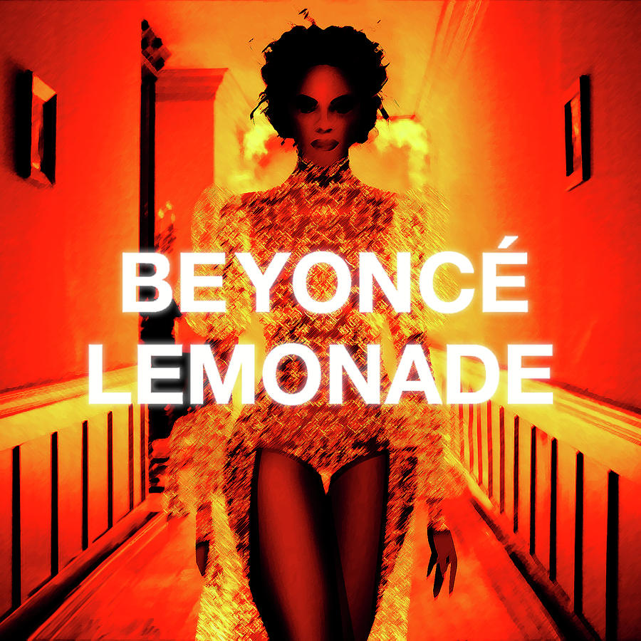 Beyonce Digital Art - Beyonce - Lemonade - ALBUM 2 by Bo Kev