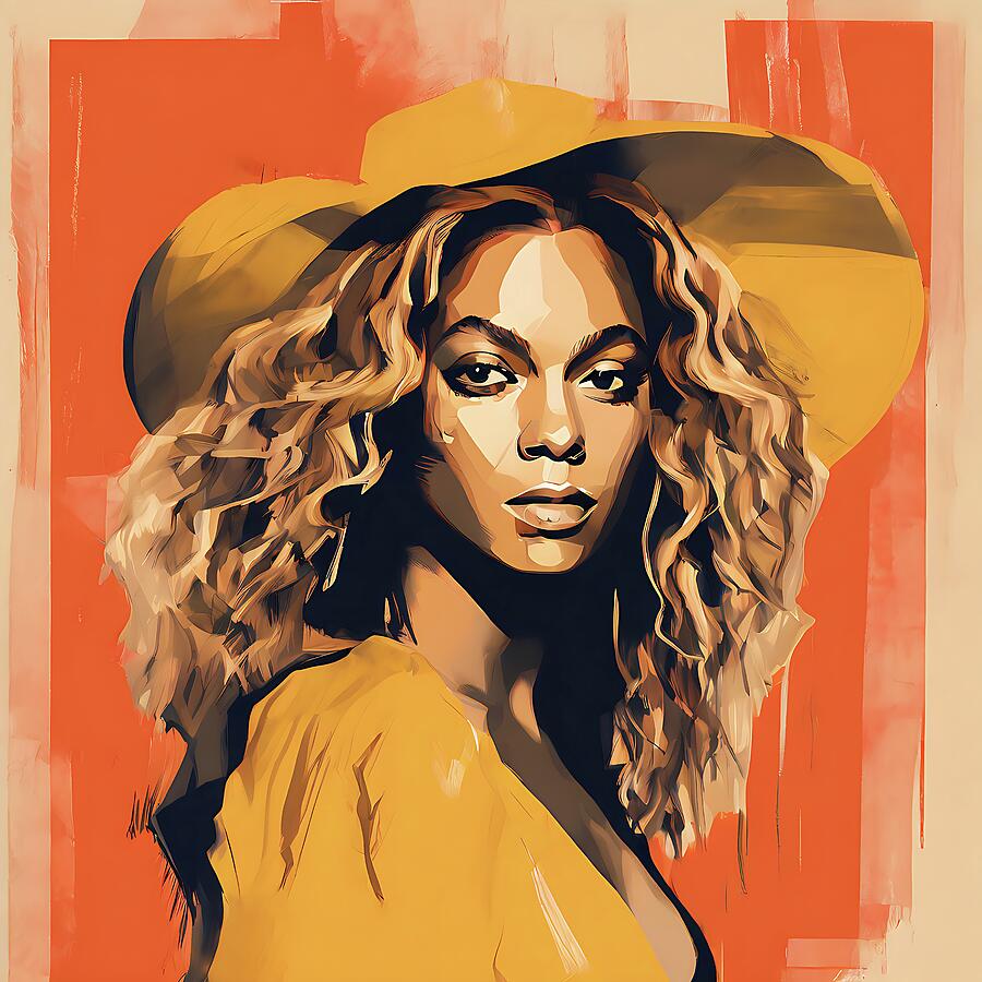 Beyonce Digital Art by Mauricio Sobalvarro - Fine Art America