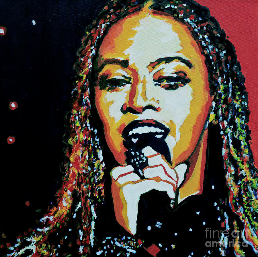 Beyonce  Painting by Tanya Filichkin
