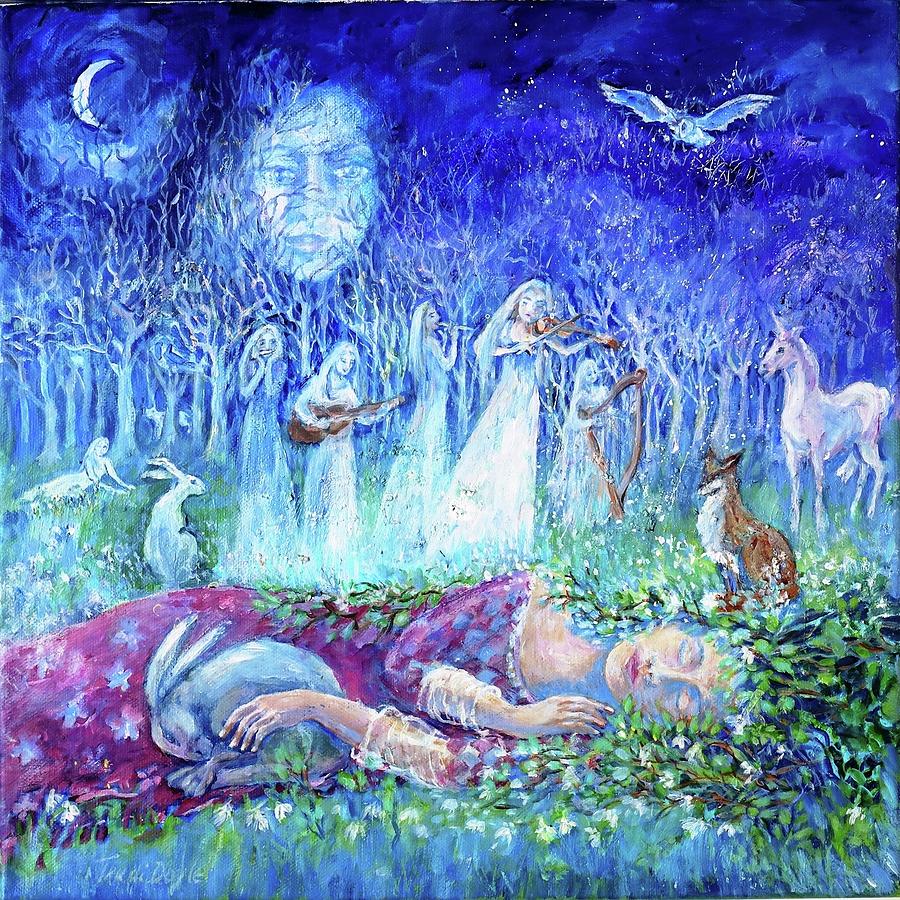 Beyond the Dreaming. Painting by Trudi Doyle