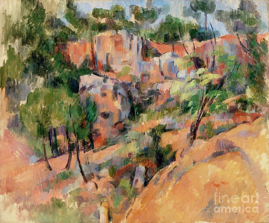 Bibemus ca. 1894-1895 by Paul Cezanne. Painting by Shop Ability