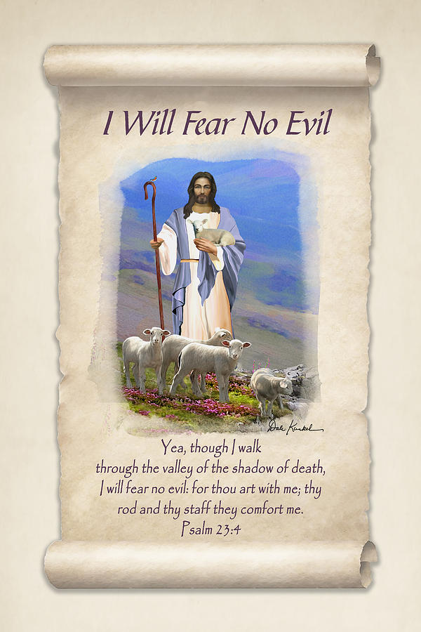 psalm 23 verse 4 kjv