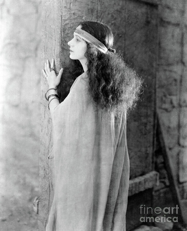 Biblical Dressed Woman Photograph by Sad Hill - Bizarre Los Angeles Archive