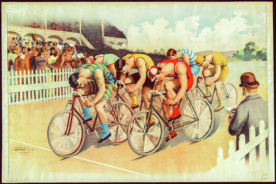 Bicycle Race Photograph by Joseph S Giacalone