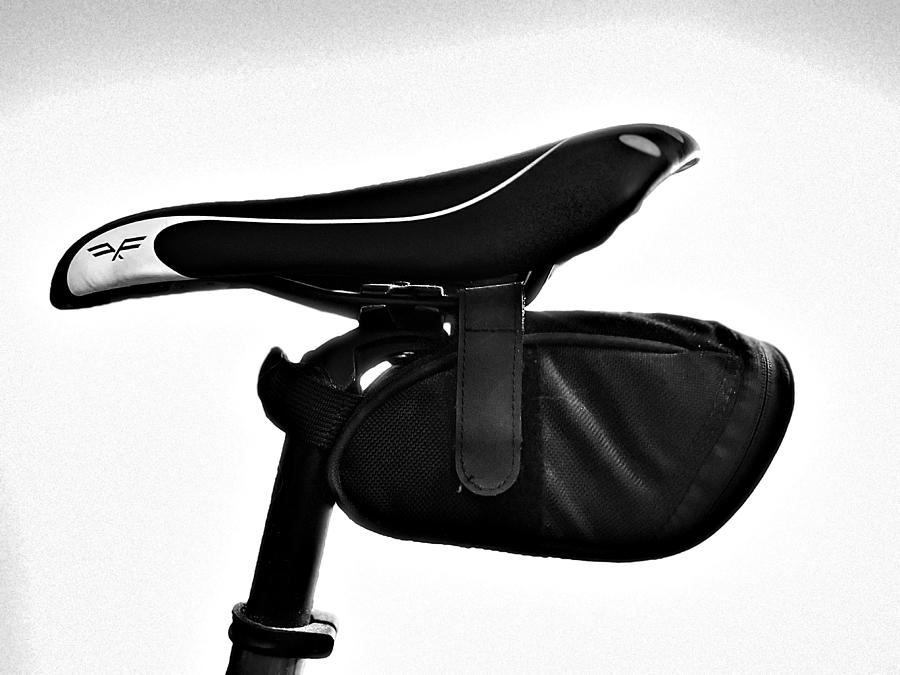 Bicycle Seat Photograph by Nancy Merkle