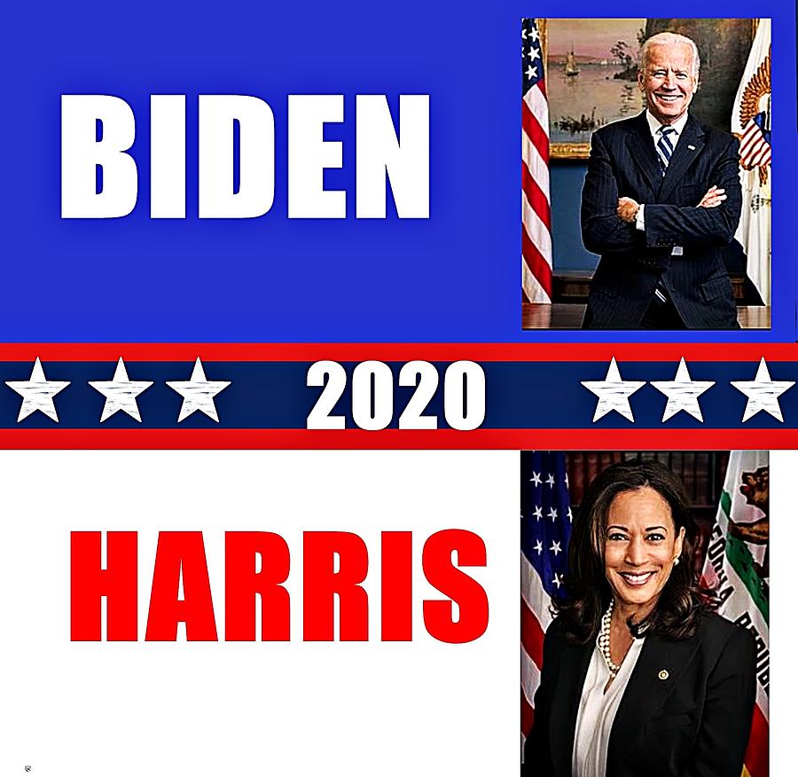Biden And Harris 2020 Mixed Media