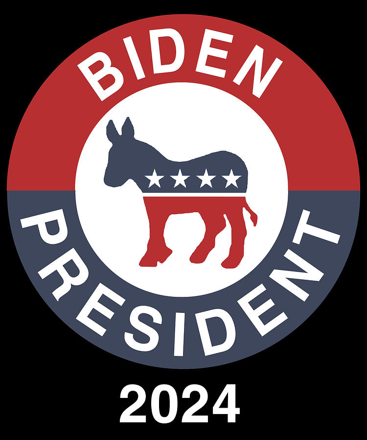 Biden For President 2024 Digital Art by Flippin Sweet Gear