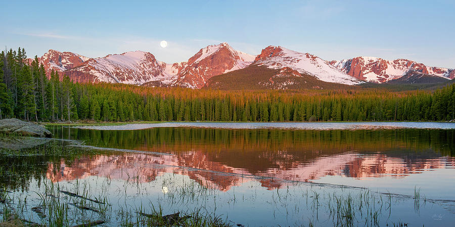 Bierstadt Lake Sunrise - Rocky Mountain National Park Photograph by Aaron Spong