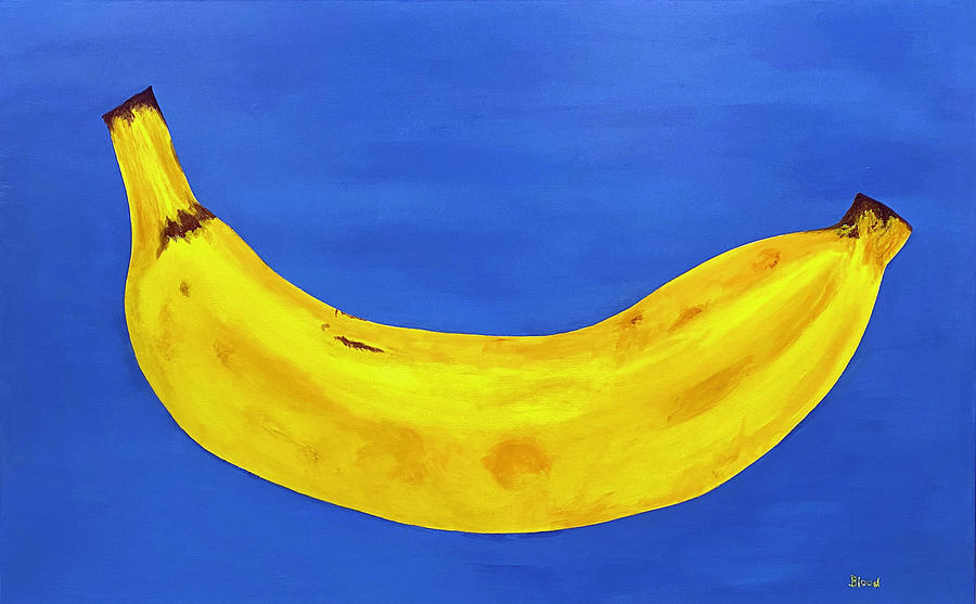 Big Banana Painting by Thomas Blood