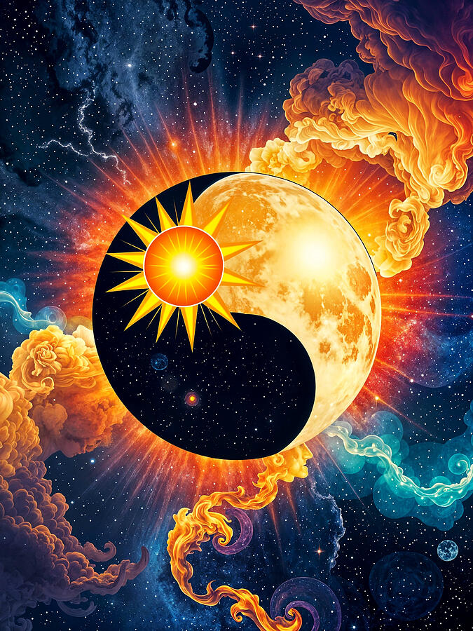 Big Bang Yin Yang Photograph by Cate Franklyn Big Bang Yin Yang Photograph by Cate Franklyn