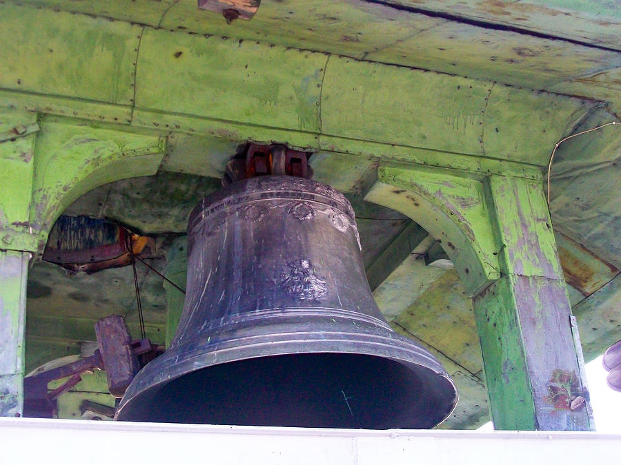 Big bell in the city hall tower in Lviv, Ukraine Photograph by OlyaSolodenko