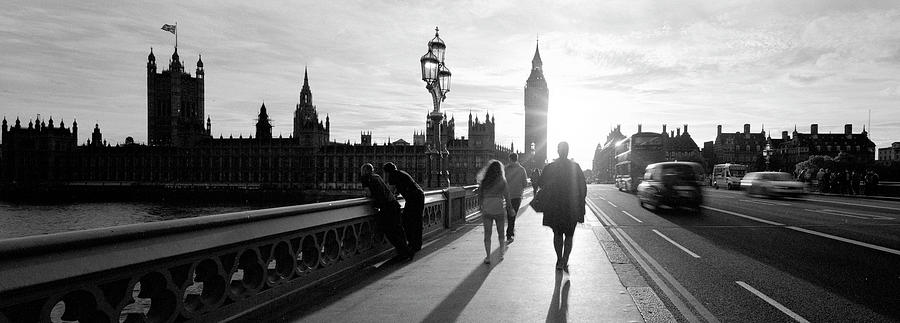 Big ben and the Houses of Parliament and the westminster bridge  Photograph by Sonny Ryse