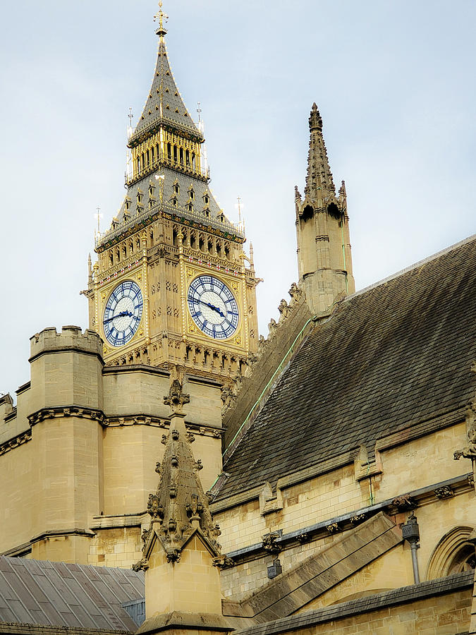 Big Ben Had a Makeover Photograph by Andrea Whitaker