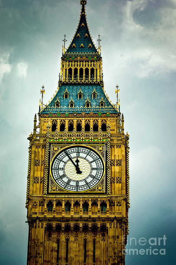 Big Ben in the sky Photograph by Micah May