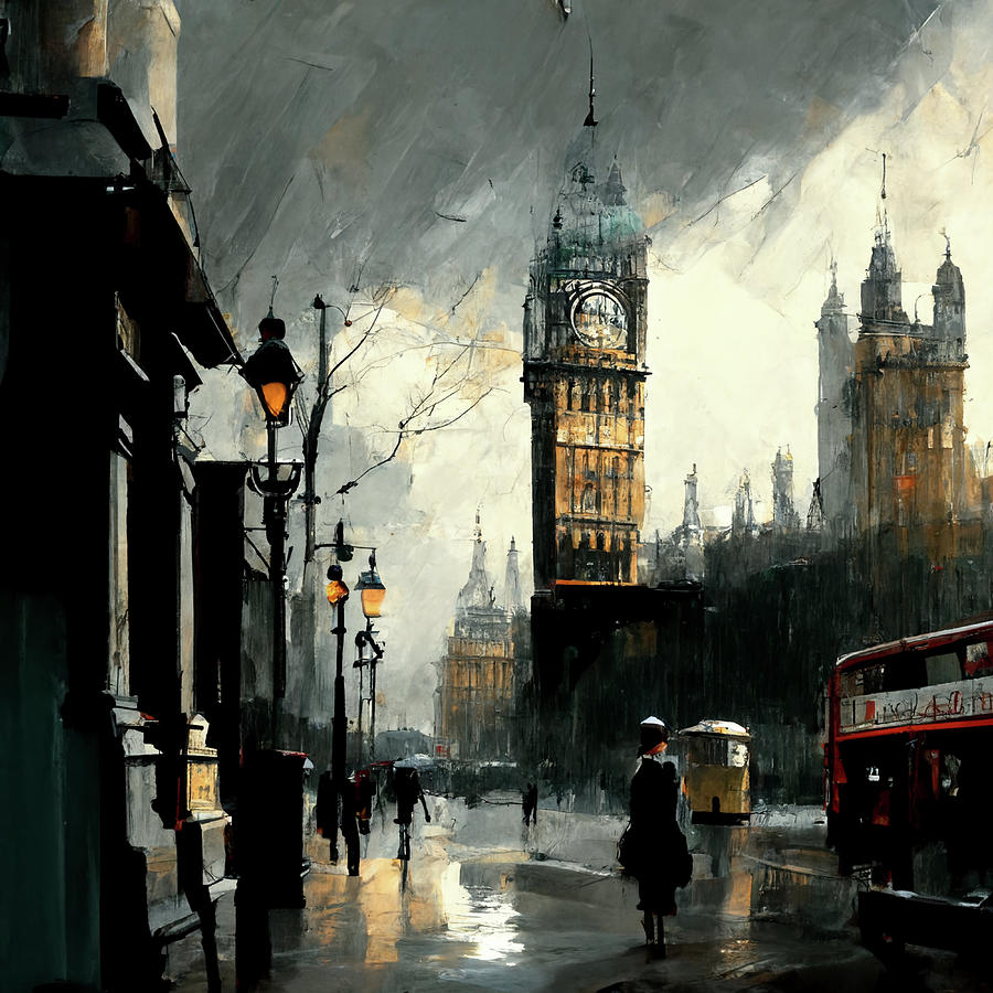 Big Ben, London, England Digital Art by British Framed - Fine Art America