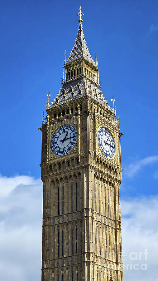 Big Ben - London, England Photograph by Jeff Saunders Big Ben - London, England Photograph by Jeff Saunders
