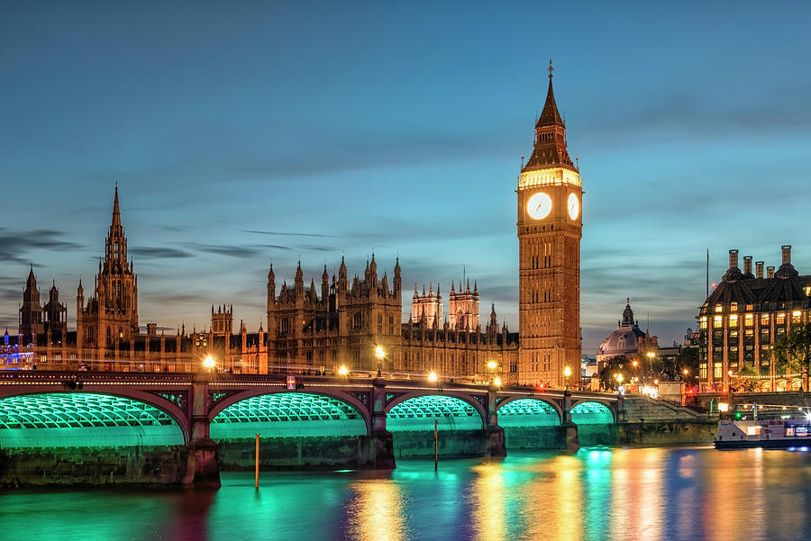 London Photograph - Big Ben by Manjik Pictures