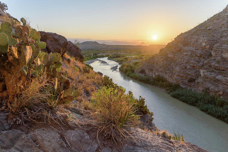 Big Bend National Park - Santa Elena Canyon Sunrise Photograph by Jason ...