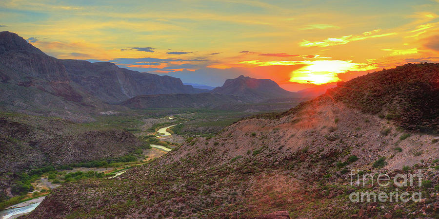 Big Bend - The Road to Presidio Photograph by Michael Tidwell