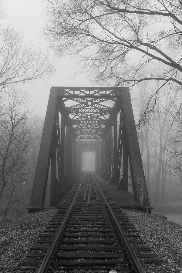 Big Blue River Bridge Photograph by Scott Smith