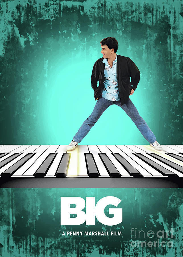 Big Movie Digital Art - Big by Bo Kev