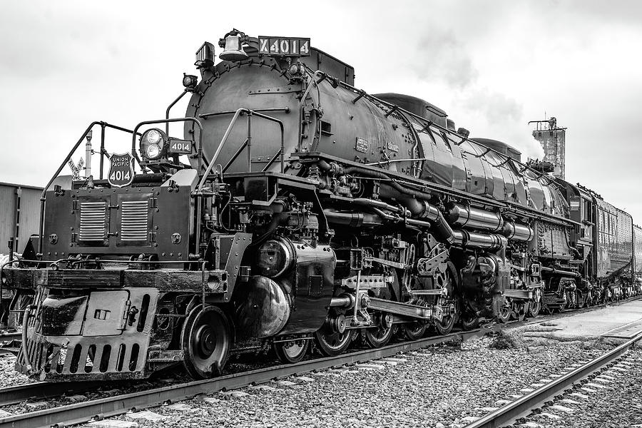 Big Boy 4014 BW Photograph by Kyle Mock - Fine Art America