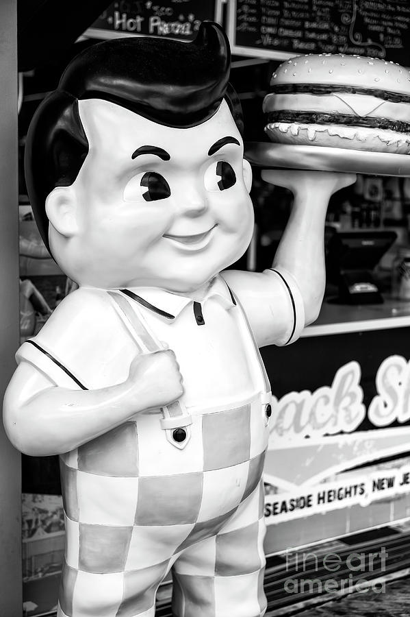 Big Boy at the Jersey Shore in Seaside Heights Photograph by John Rizzuto