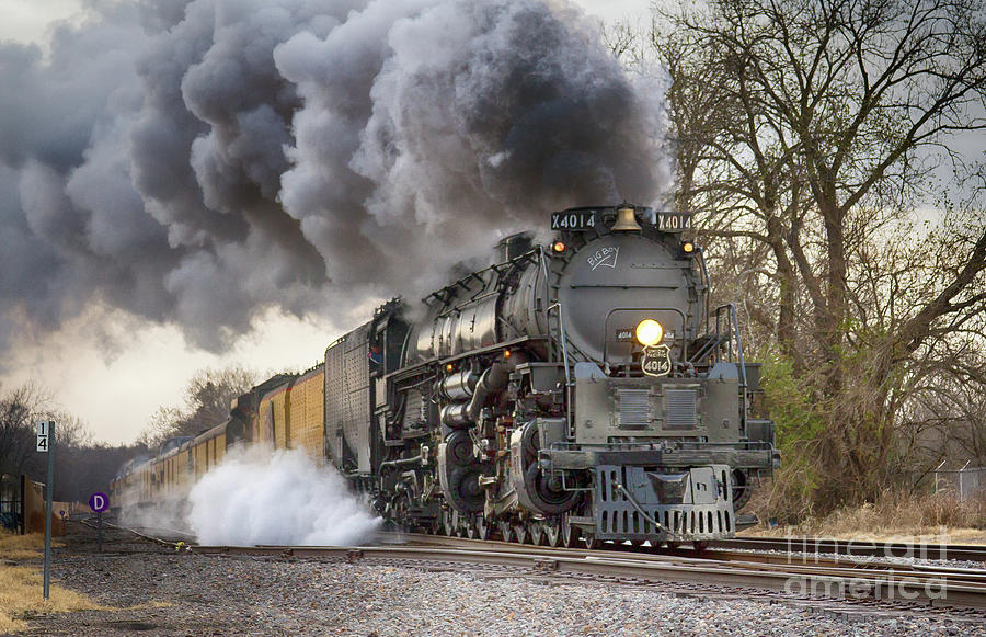 Big Boy in Kansas Photograph by Russell Honey - Fine Art America