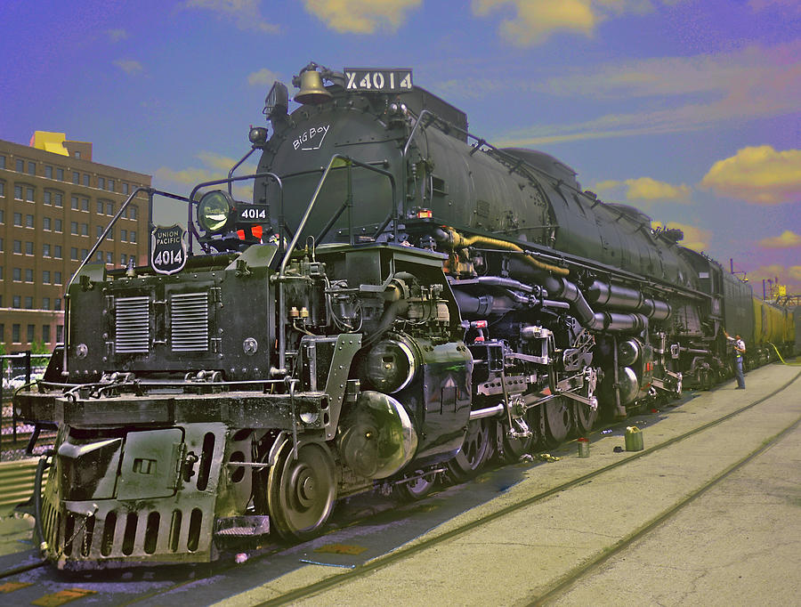Big Boy Locomotive Photograph by Don Wolf