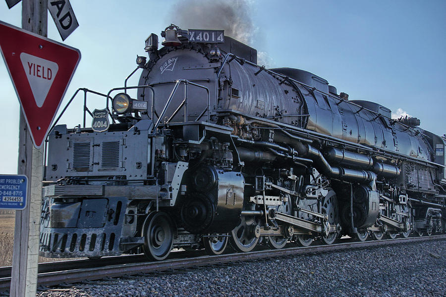 Big Boy Steam Engine 4014 Photograph by Alan Hutchins