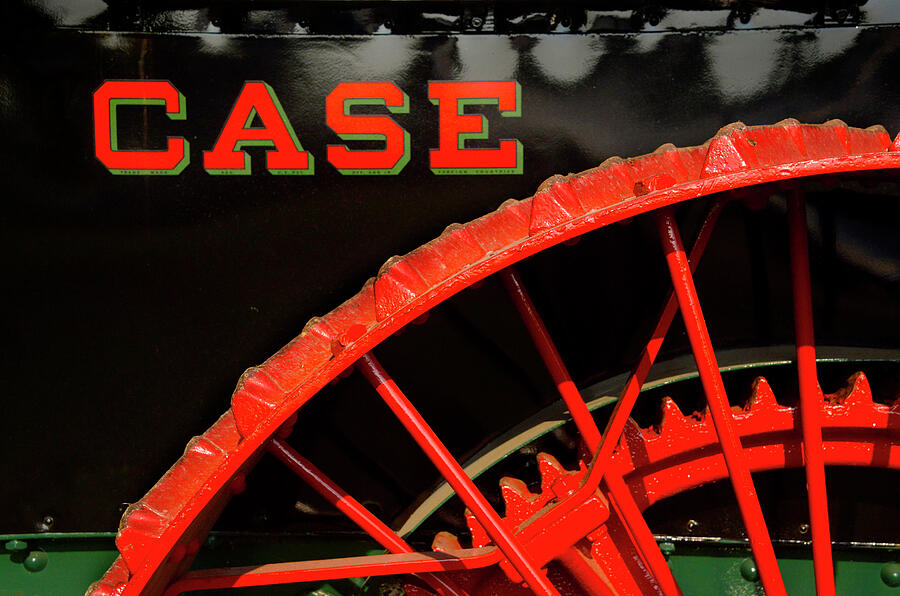 Big CASE Wheel Photograph by Paul W Faust -  Impressions of Light