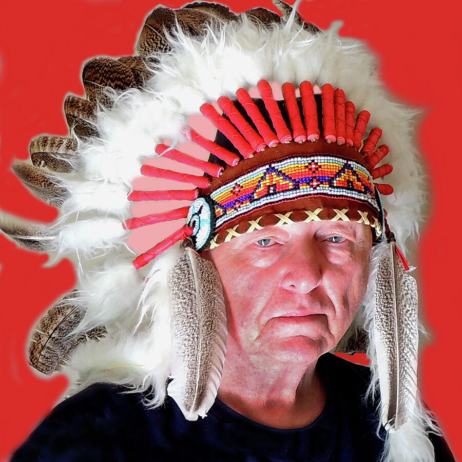 Big Chief War Bonnet Photograph by Stephen Tulcus - Fine Art America