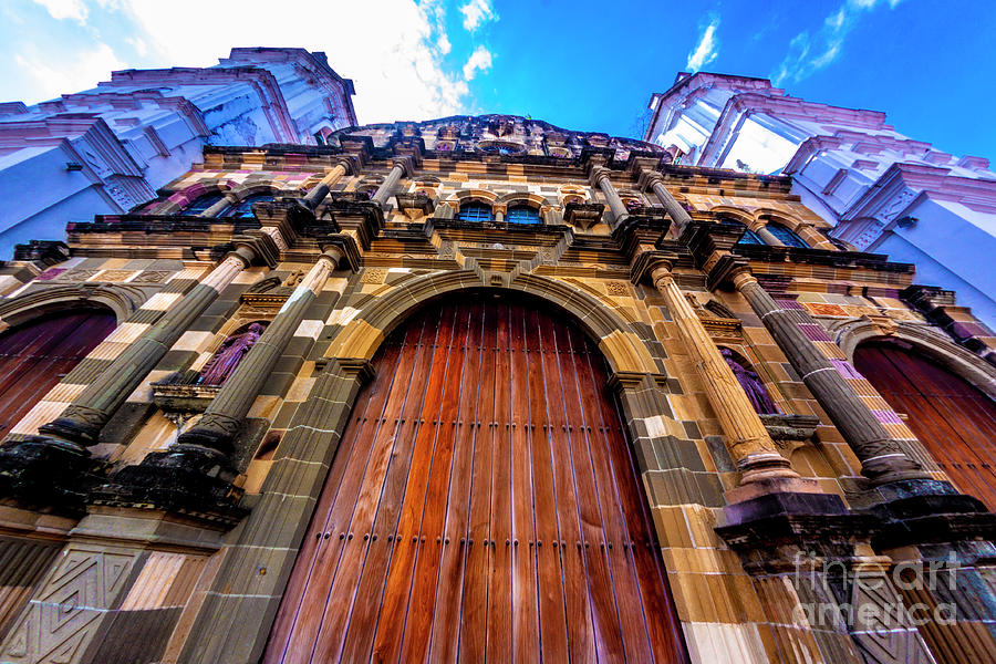 Casco Antiguo Photograph - Big Church door  by Gabriel Cusmir