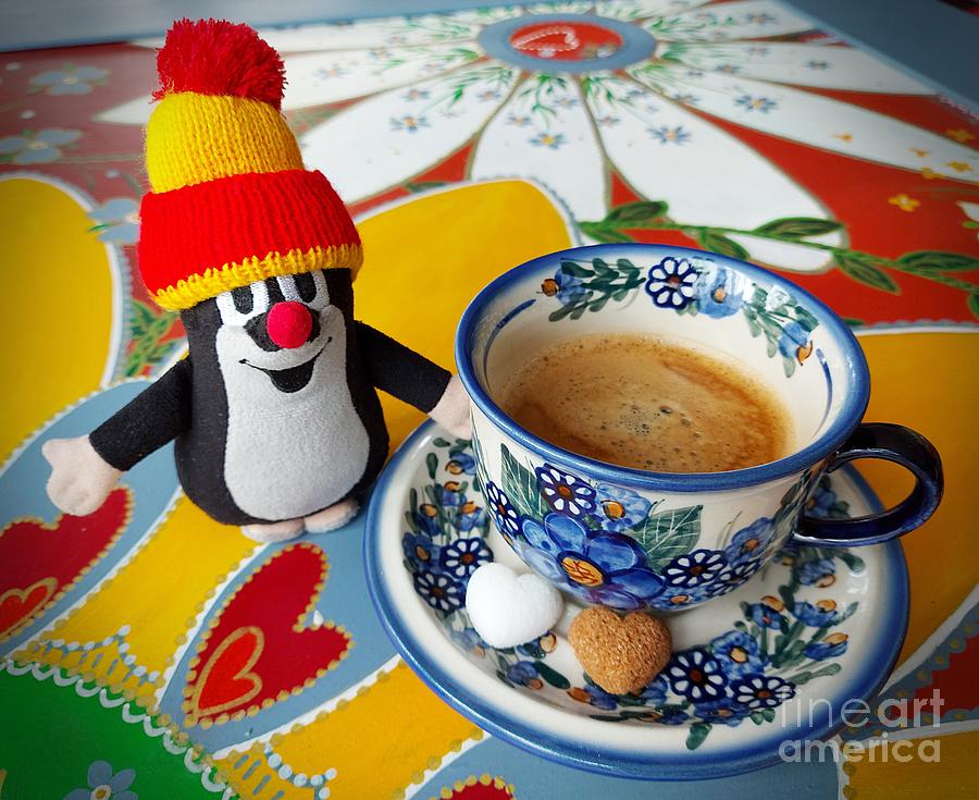 Toy Photograph - Big Coffee with Love by Amalia Suruceanu