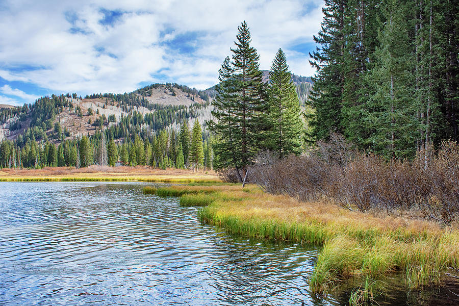 Big Cottonwood Canyon Silver Lake Photograph by Kyle Hanson - Pixels