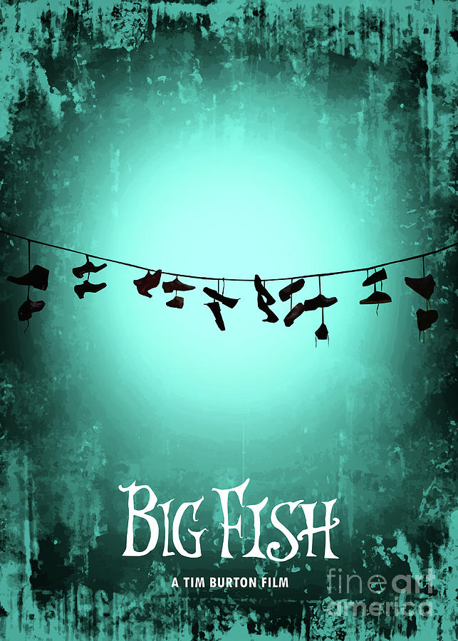 Movie Poster Digital Art - Big Fish by Bo Kev