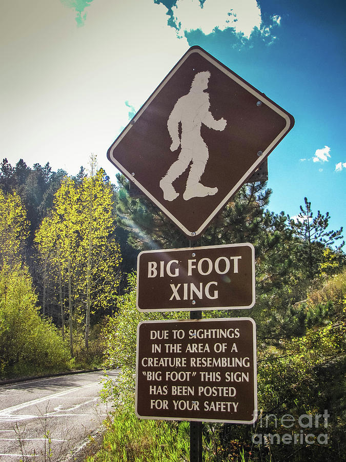 Big Foot Xing - Pikes Peak Photograph
