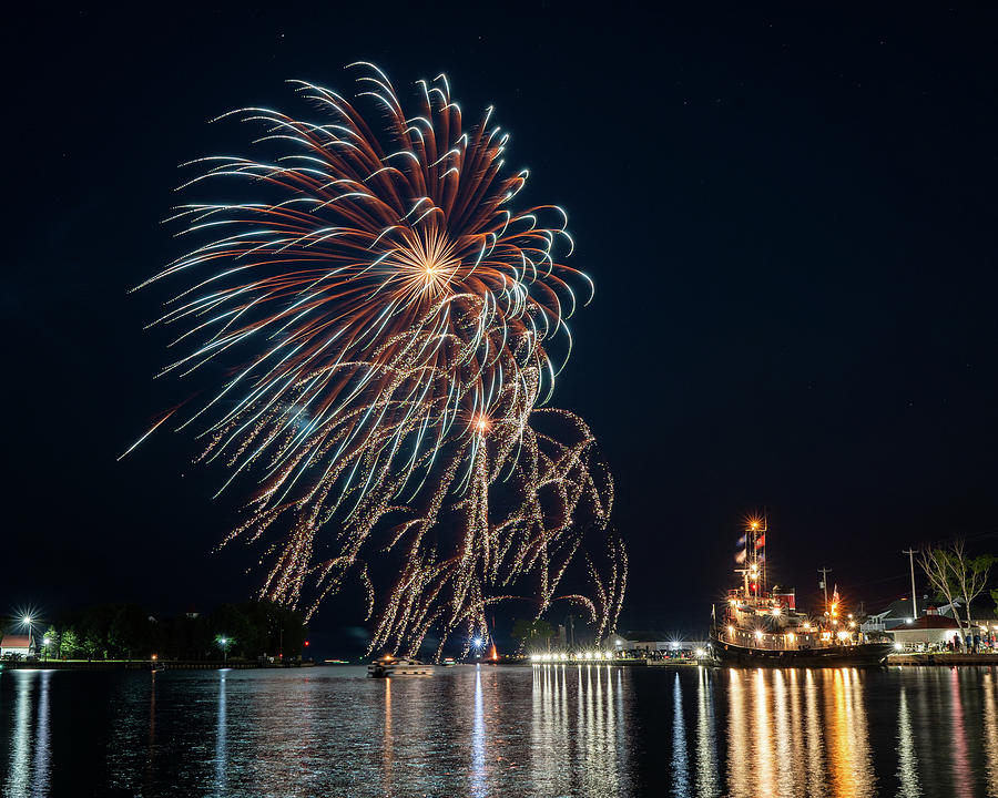 Big Harry Fireworks Display Photograph by Bill Pevlor