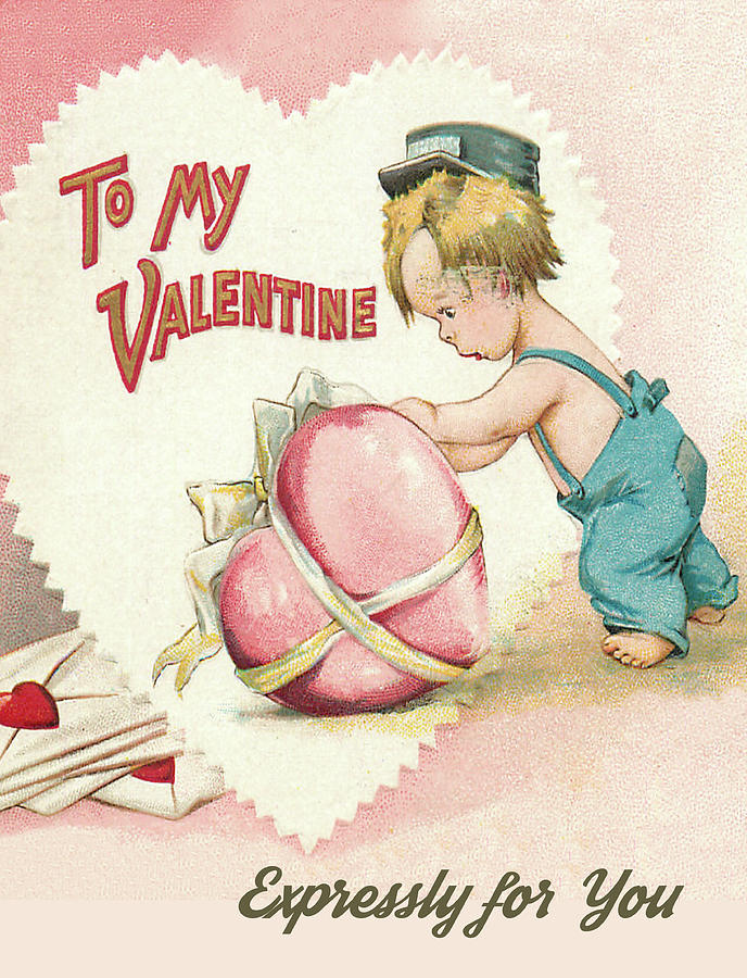 Big Heart to My Valentine Digital Art by Long Shot