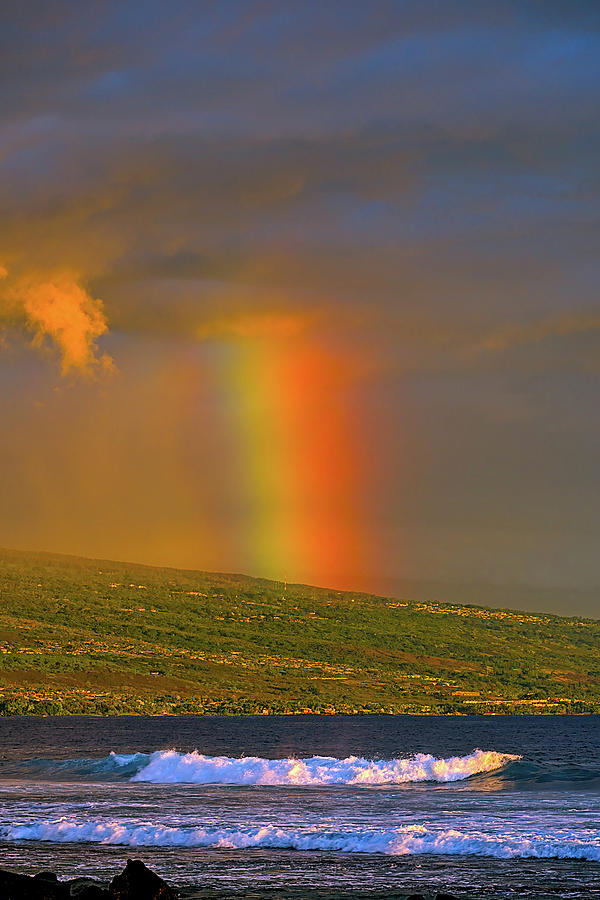 Big Island Rainbow Photograph by John Bauer