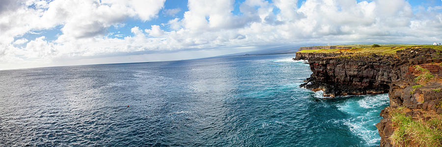 Big Island South Point - Panoramic Photograph by Anthony Jones
