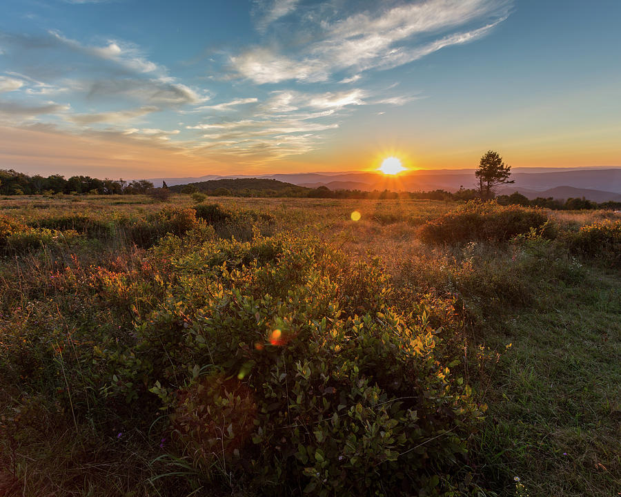 Big Meadow Sunset Photograph by Jemmy Archer