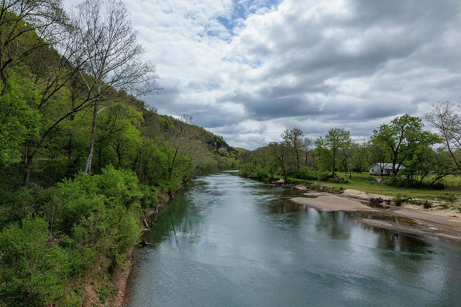 Big Piney River Photograph by CJS Photostore - Pixels