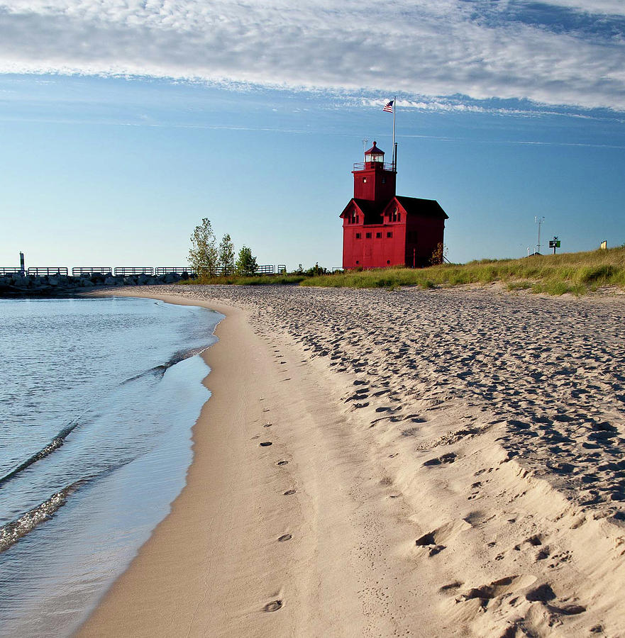 Beach Photograph - Big Red 2 by Mark Braun Beach Photograph - Big Red 2 by Mark Braun